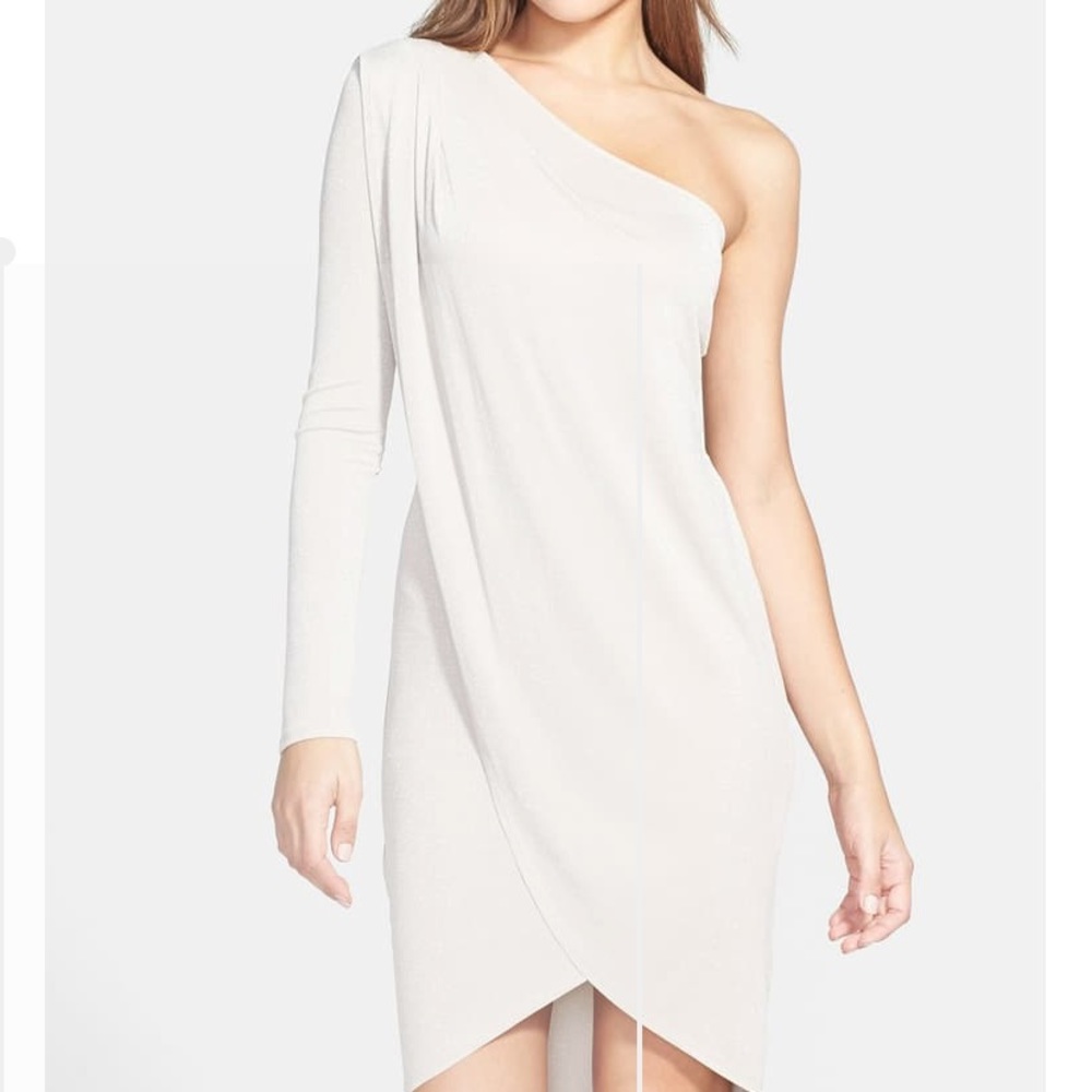 BCBG One Shoulder Dress